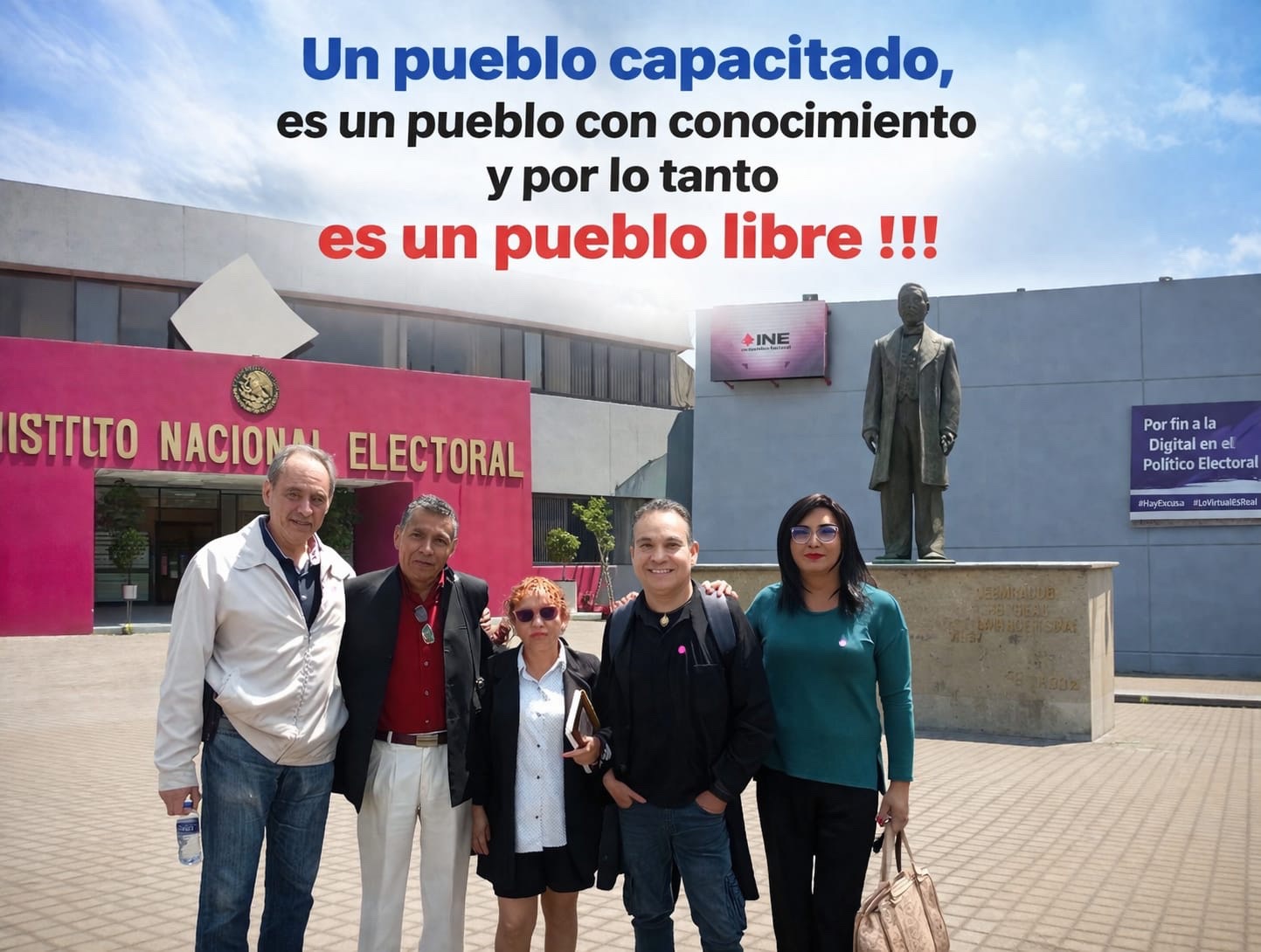 Integrantes de RENACIL en actividad pública
